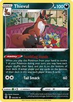 Thievul 105/203 - Evolving Skies - Poke-Collect