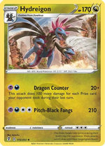 Hydreigon 115/203 - SWSH07 Evolving Skies Reverse Holofoil - Poke-Collect