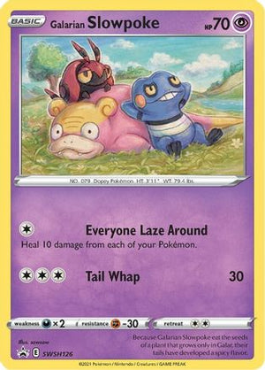 Galarian Slowpoke - SWSH126 SWSH126/307 - SWSH Sword & Shield Promo Cards Holofoil - Poke-Collect