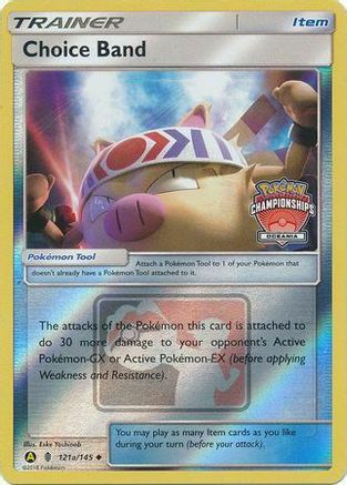 Choice Band - 121a/145 (Oceania Championships) 121a - League & Championship Cards Reverse Holofoil - Poke-Collect