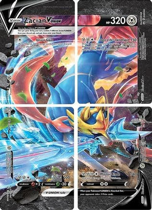 Zacian V-UNION [Set of 4] - SWSH Sword & Shield Promo Cards Holofoil