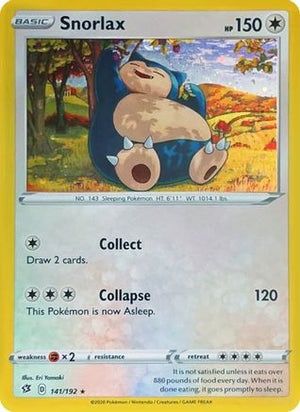 Snorlax - 141/192 (Cosmos Holo) 141 - Miscellaneous Cards & Products Holofoil - Poke-Collect