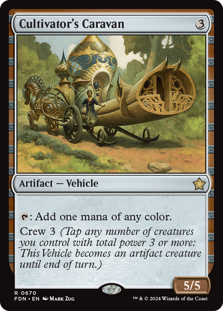 Cultivator's Caravan (FDN-670) - Foundations - Poke-Collect