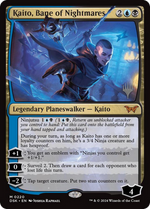 Kaito, Bane of Nightmares (PPDSK-220) - Duskmourn: House of Horror Promos - Poke-Collect