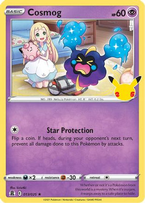 Cosmog 13/25 - Celebrations Holofoil