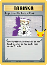 Imposter Professor Oak 73/25 - Celebrations Classic Collection Holofoil - Poke-Collect