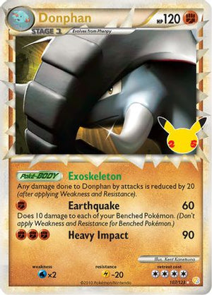 Donphan (Prime) 107/25 - Celebrations Classic Collection Holofoil - Poke-Collect