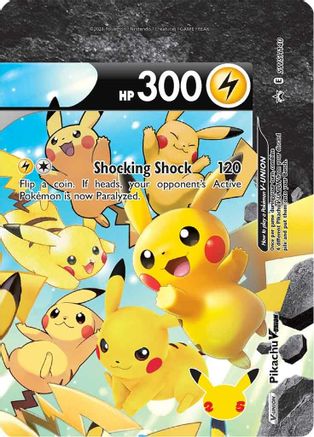 Pikachu V-Union - SWSH140 SWSH140/307 - SWSH Sword & Shield Promo Cards Holofoil - Poke-Collect