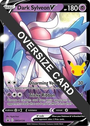 Dark Sylveon V - SWSH134 SWSH134 - Jumbo Cards Holofoil - Poke-Collect