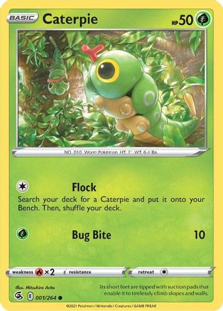 Caterpie 1/264 - SWSH08 Fusion Strike - Poke-Collect