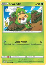 Sewaddle 9/264 - SWSH08 Fusion Strike Reverse Holofoil - Poke-Collect