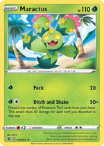 Maractus 12/264 - SWSH08 Fusion Strike Reverse Holofoil - Poke-Collect