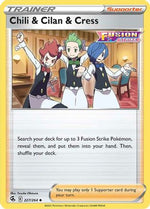 Chili & Cilan & Cress 227/264 - SWSH08 Fusion Strike - Poke-Collect