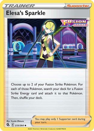 Elesa's Sparkle 233/264 - SWSH08 Fusion Strike - Poke-Collect