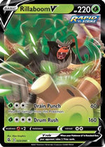 Rillaboom V 22/264 - SWSH08 Fusion Strike Holofoil - Poke-Collect