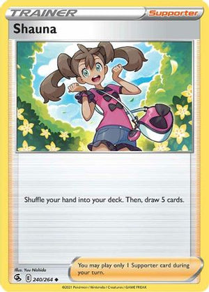 Shauna 240/264 - SWSH08 Fusion Strike Reverse Holofoil - Poke-Collect
