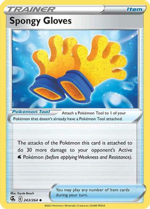 Spongy Gloves 243/264 - Fusion Strike - Poke-Collect