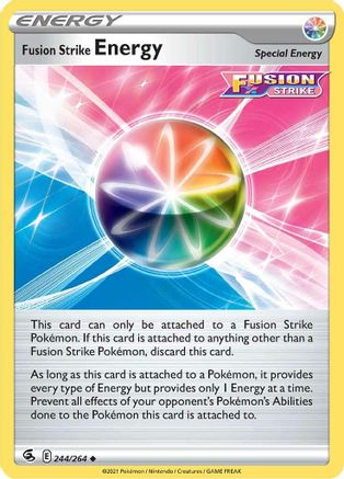 Fusion Strike Energy 244/264 - SWSH08 Fusion Strike Reverse Holofoil - Poke-Collect