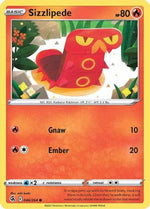 Sizzlipede (46) 46/264 - SWSH08 Fusion Strike Reverse Holofoil - Poke-Collect