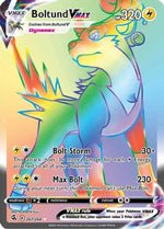 Boltund VMAX (Secret) 267/264 - SWSH08 Fusion Strike Holofoil - Poke-Collect