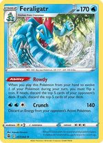 Feraligatr 57/264 - SWSH08 Fusion Strike Holofoil - Poke-Collect