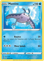 Mantine 61/264 - SWSH08 Fusion Strike Reverse Holofoil - Poke-Collect