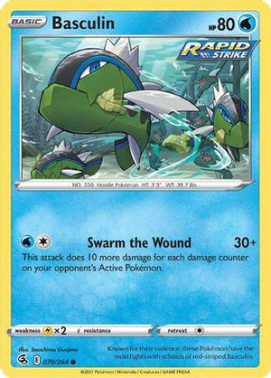 Basculin 70/264 - SWSH08 Fusion Strike - Poke-Collect