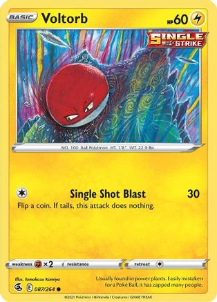 Voltorb 87/264 - Fusion Strike - Poke-Collect