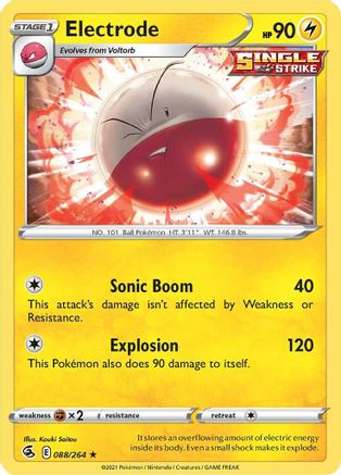 Electrode 88/264 - SWSH08 Fusion Strike - Poke-Collect