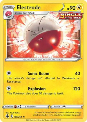 Electrode 88/264 - SWSH08 Fusion Strike - Poke-Collect