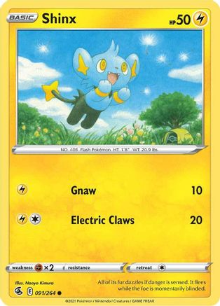 Shinx 91/264 - SWSH08 Fusion Strike - Poke-Collect