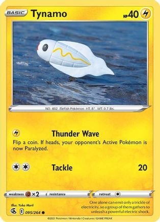 Tynamo 95/264 - Fusion Strike - Poke-Collect