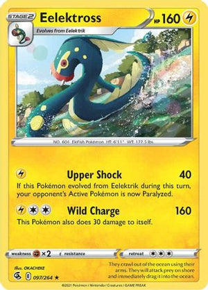 Eelektross 97/264 - SWSH08 Fusion Strike - Poke-Collect