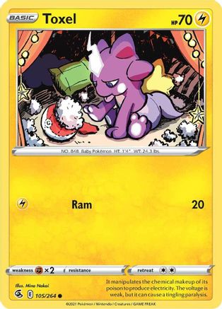 Toxel 105/264 - Fusion Strike - Poke-Collect