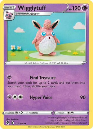 Wigglytuff 111/264 - Fusion Strike - Poke-Collect