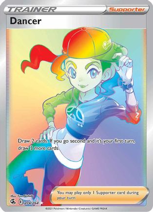 Dancer (Secret) 274/264 - SWSH08 Fusion Strike Holofoil - Poke-Collect