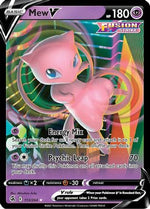 Mew V 113/264 - SWSH08 Fusion Strike Holofoil - Poke-Collect