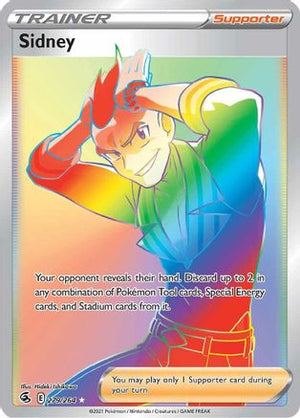Sidney (Secret) 279/264 - SWSH08 Fusion Strike Holofoil - Poke-Collect