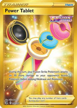 Power Tablet (Secret) 281/264 - SWSH08 Fusion Strike Holofoil - Poke-Collect
