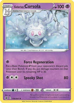 Galarian Cursola 118/264 - SWSH08 Fusion Strike - Poke-Collect