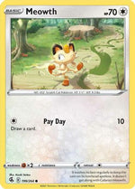 Meowth 199/264 - SWSH08 Fusion Strike - Poke-Collect