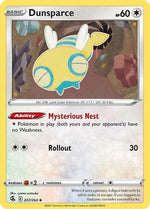 Dunsparce 207/264 - SWSH08 Fusion Strike - Poke-Collect