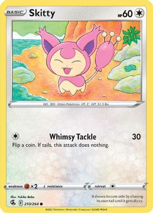 Skitty 210/264 - Fusion Strike - Poke-Collect