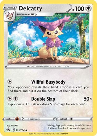 Delcatty 211/264 - SWSH08 Fusion Strike - Poke-Collect
