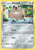 Galarian Meowth 180/264 - SWSH08 Fusion Strike - Poke-Collect