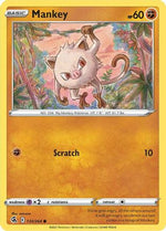 Mankey 133/264 - SWSH08 Fusion Strike Reverse Holofoil - Poke-Collect