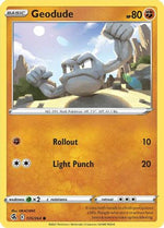 Geodude 135/264 - SWSH08 Fusion Strike Reverse Holofoil - Poke-Collect