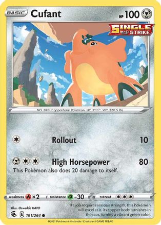 Cufant 191/264 - SWSH08 Fusion Strike - Poke-Collect