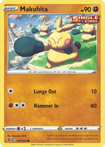 Makuhita 142/264 - SWSH08 Fusion Strike Reverse Holofoil - Poke-Collect