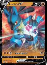 Lucario V 146/264 - SWSH08 Fusion Strike Holofoil - Poke-Collect